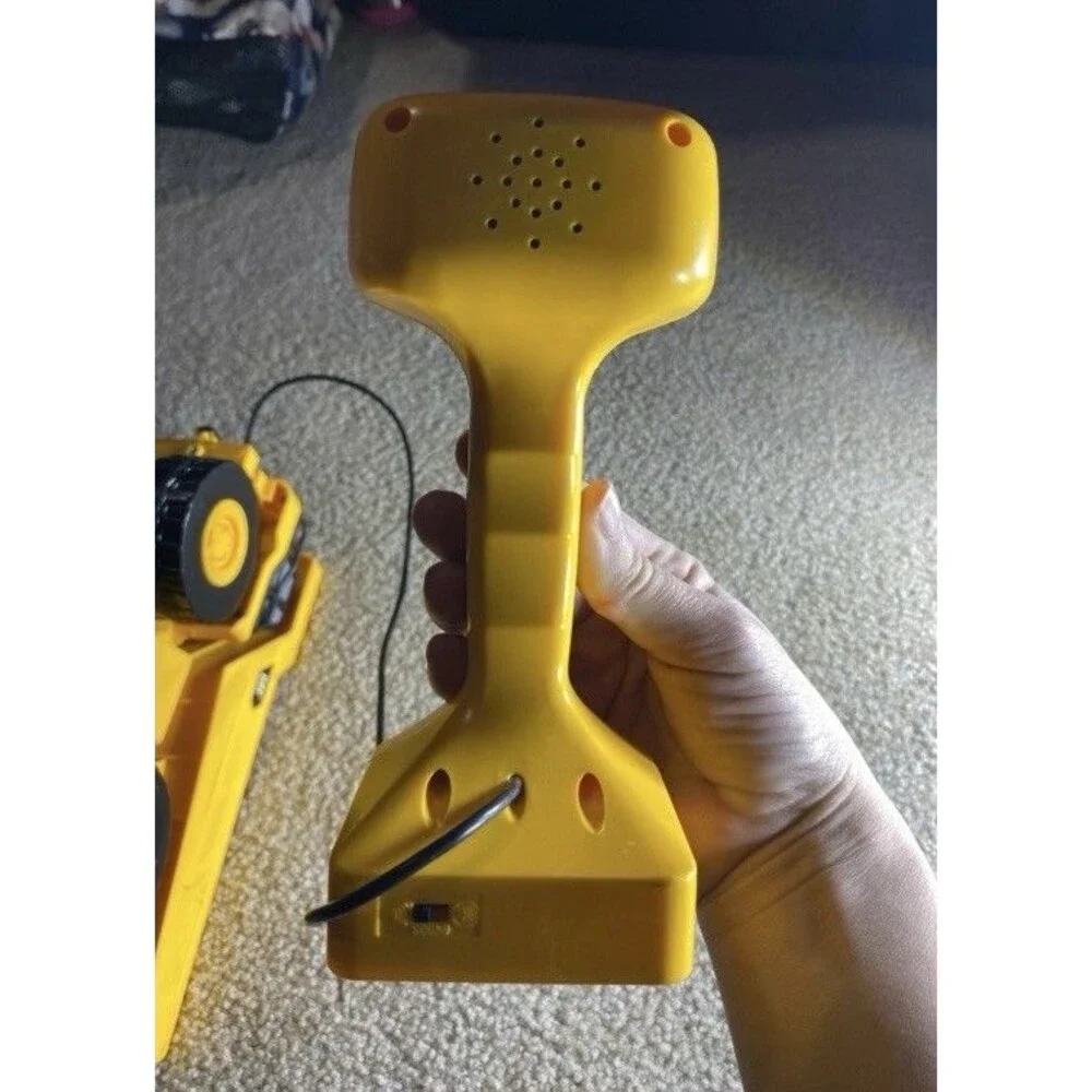 Vintage Toy State CAT Caterpillar Wired Remote Control Dump Truck Working 1990s
